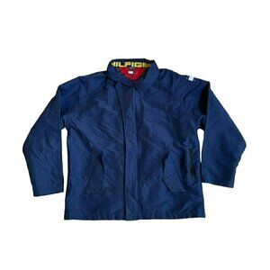 Vintage Navy Blue Hilfiger Jacket sz xl